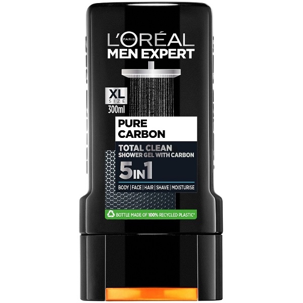 Loreal Men Expert Total Clean Carbon Shower Gel (1)